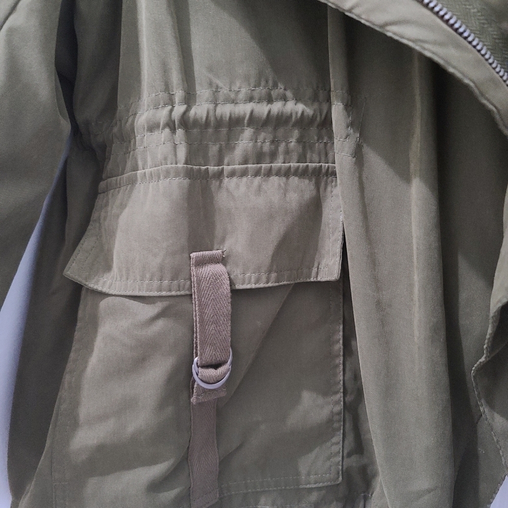 Simply Be UK ❤️ Full Zip Drawstring Hooded Jacket 24/26 Like New - Picture 7 of 12